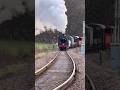 73082 departs Horsted Keynes with freight! #trainspotter #traintok #steamlocomotive #heritage #fyp