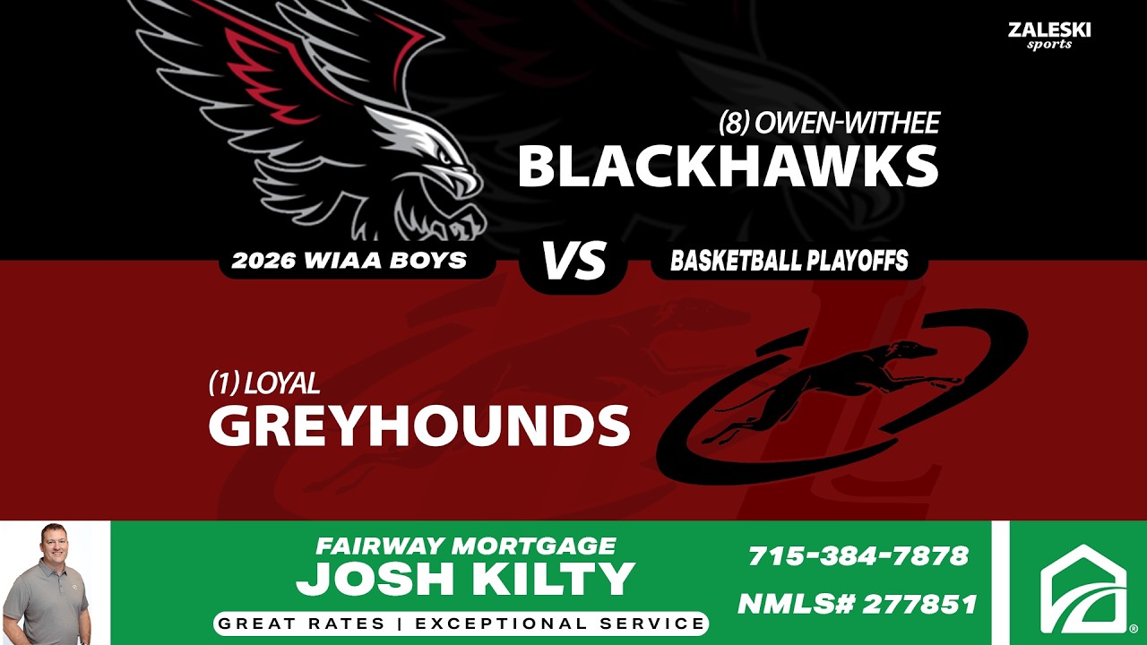 (8) Owen-Withee at (1) Loyal | 2026 WIAA Boys Basketball Playoffs