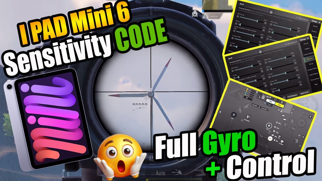 🔥 iPad Mini 6 Sensitivity & Control Settings for PUBG MOBILE in 2025! 🔥