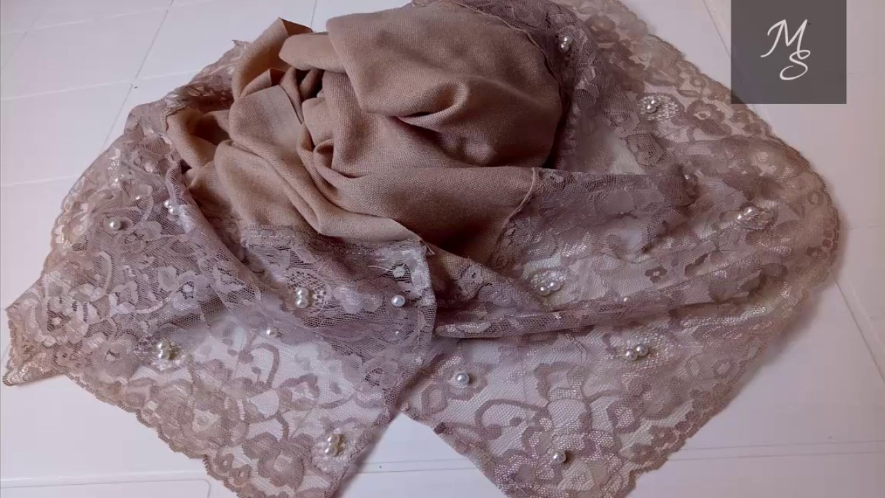 DIY-جديد خمارات الدانتيل