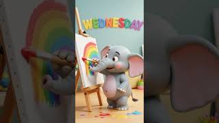 🎶 Learn Days of the Week with Elephant Piko! 🐘🌈