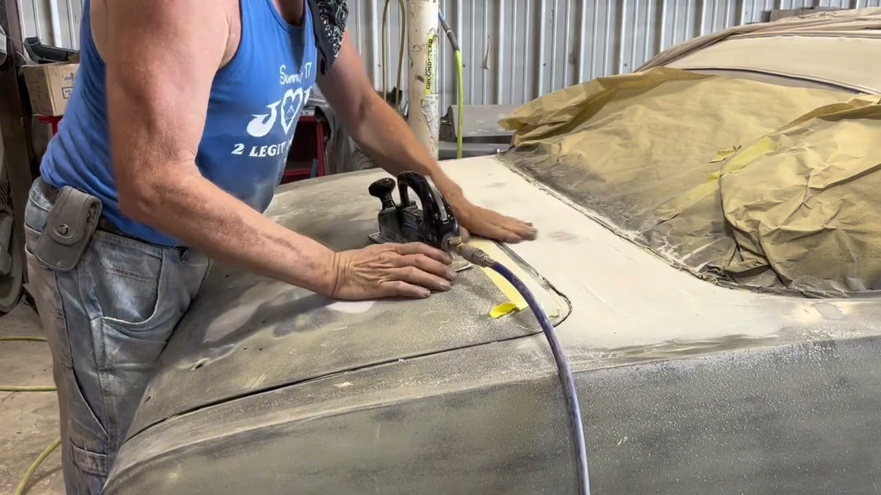 The TRUTH About BODYWORK👌👌 How To DA Sand For DIY Auto Body Repair Easy & Fast Sanding Techniques