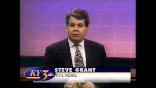 KYTV Channel 3 NBC Springfield Mo KY3 News At Five Promo Back In The Summer/Fall Of 1998