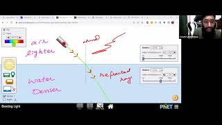 Refraction| Bending of Light| Phet Simulation |Physics| IGCSE EDEXCEL GCSE|Saad