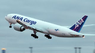 ANA Cargo B777-F | Chicago O'Hare Diversion at MSP Int'l Airport | 11.05.2022