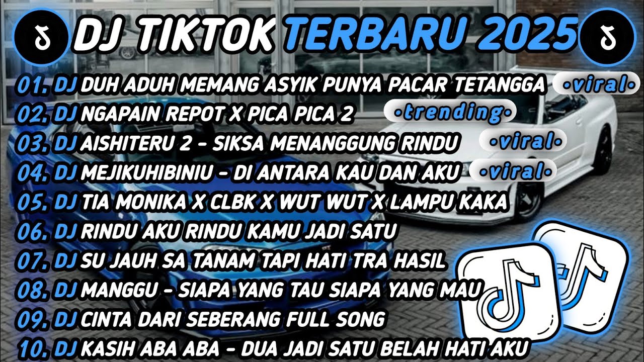 DJ TIKTOK TERBARU 2025🎵DJ DU ADUH MEMANG ASYIK PUNYA PACAR TETANGGA🎵DJ NGAPAIN REPOT X PICA PICA 2 🔥