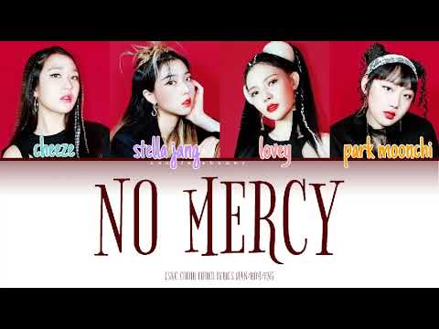 CSVC (치스비치) NO MERCY COLOR CODED LYRICS HAN/ROM/ENG