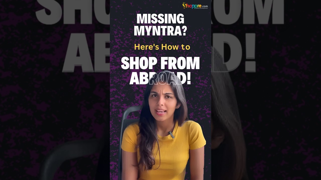 Shop from Myntra and ship to USA,UK,AUS,UAE and 220+ countries worldwide! 