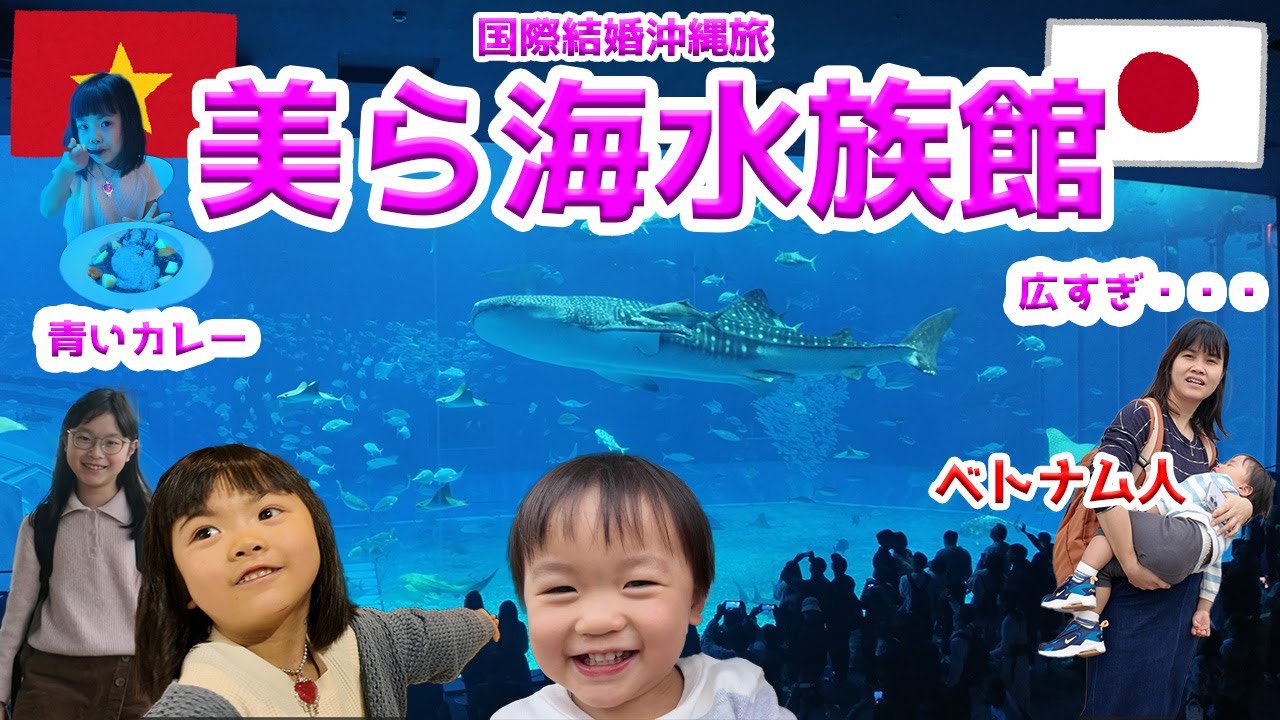 美ら海水族館【日本ベトナム国際結婚】
