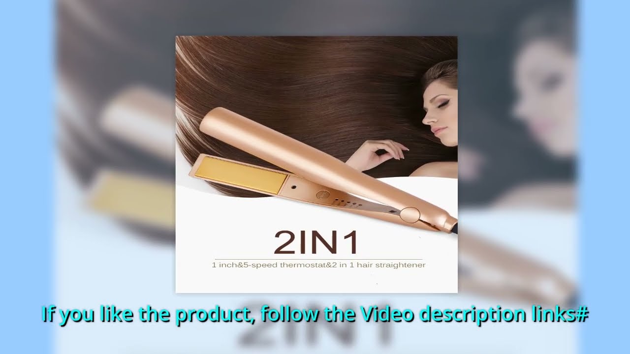 3 Max 750F Pro titanium floating plate flat iron