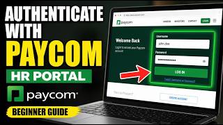 How to authenticate with Paycom for authenticated HR portal UI - Beginner Guide
