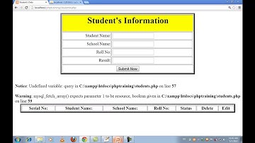 29New PHP MySQL Tutorials in Urdu Hindi part 29 selecting data from database
