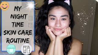 MY NIGHT TIME SKINCARE ROUTINE| MULAN, AVATAR, AND JUST CHATTING!