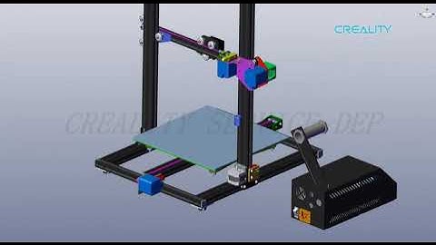 Service tutorial CR 10 replace the Z axis motor assembly