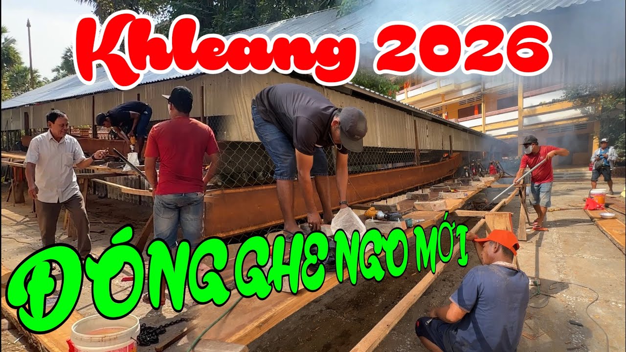 Строительство новой рыболовной лодки для команды, занимающейся пагодой Кхлеанг, на 2026 год.