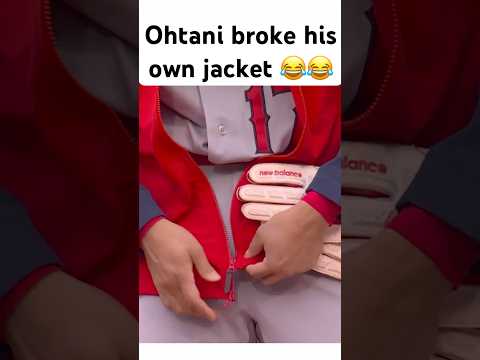 he broke it.. 😂