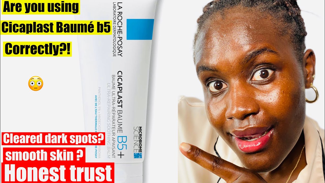 OMG!😱 CICAPLAST BAUME B5 DID THIS TO MY DRY SKIN😱/