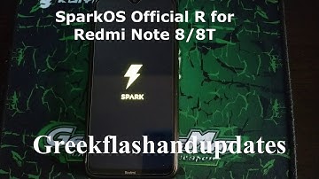 SparkOS Official R for Redmi Note 8/8T