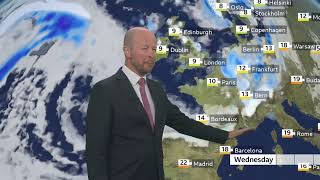 BBC Weather Today in EUROPE - March 24th, 2026