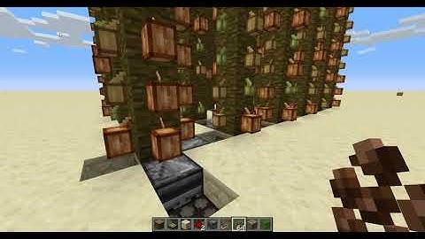 Singlehandedly revolutionizing the cocoa bean farming industry (in minecraft 1.16.3)