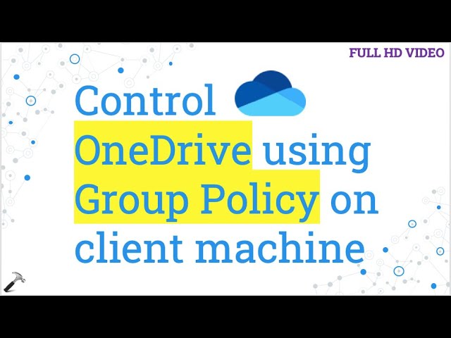 onedrive sync client update gpo