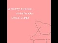 Sophia Kao - A Happy Ending || Lyrics Video