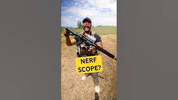 NERF Scope On AR15 Works?