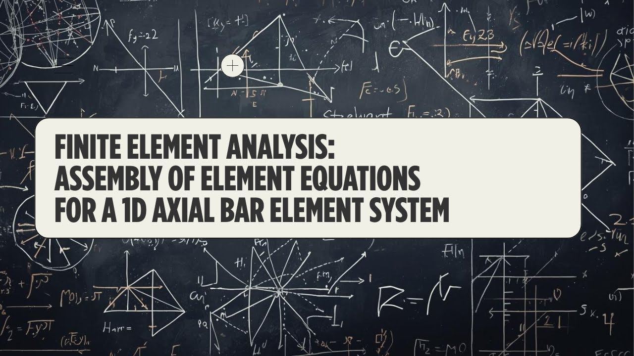 Lecture 4: Assembly of element equations for a 1D axial bar element ...