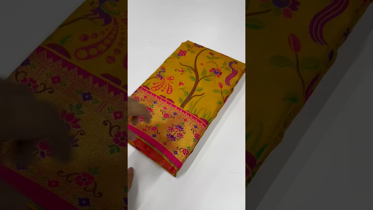 Super-Hit All Over Tissue Silk Paithani Saree