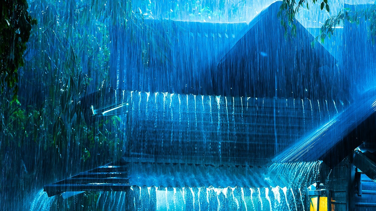 Sin Música | Lluvia y Truenos Reales 💤 Para Dormir al Instante