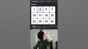 Noob Developer vs Sports Fanatic Engineer on Search a 2D Matrix, Leetcode 74