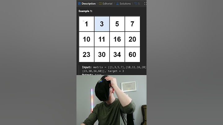 Noob Developer vs Sports Fanatic Engineer on Search a 2D Matrix, Leetcode 74