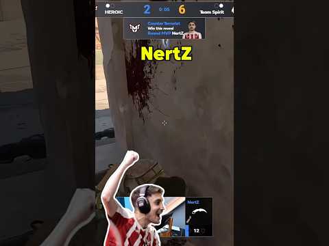 NertZ five-seven vs full-buy #cs2 #shanghai #major #heroic #spirit