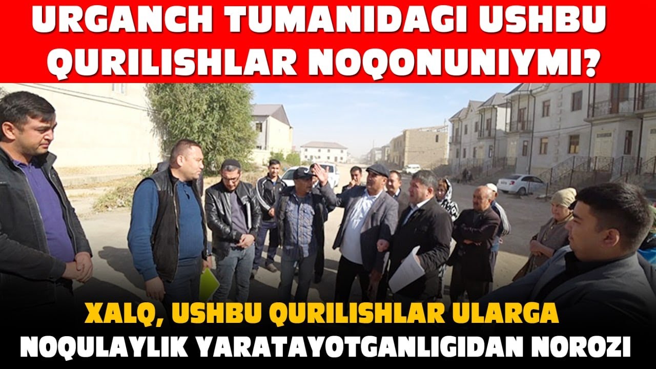 Туман хокимлиги, қурилиш бошқармаси, Кадастр агентлиги ушбу холатга қандай муносабат билдиради.