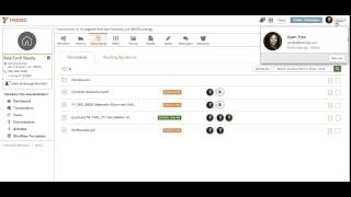 Email documents into a Reesio transaction