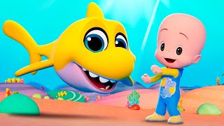 Baby Shark (New version) | Big Dairy Cow and more adventures and songs with Cuquín