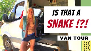 Free spirit loves van life Australia (and making music!) | Sprinter Van Tour Australia