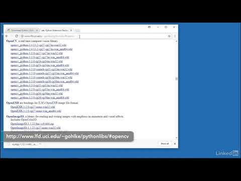 How to install OpenCV in python for windows 8