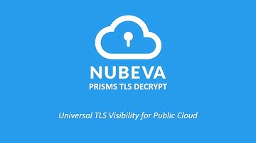 Nubeva Introduces Nubeva Prisms TLS Decrypt