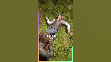 RDR2 - The logic of indestructible NPCs #rdr2 #gaming #arthurmorgan #rdo