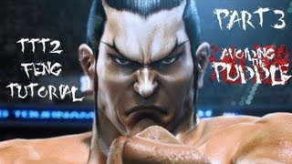 TTT2 - Feng tutorial part 3 - More Key Moves, Throws, and Okizeme