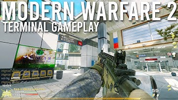 Call of Duty Modern Warfare 2 Multiplayer In 2021 Terminal Gameplay | 4K