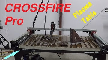 Crossfire Pro CNC Plasma Cutting Table For A CNC Beginner-- First Cuts!