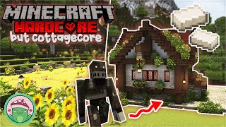 I built an early game IRON FARM in Hardcore Minecraft! 🌼 Ep. 2 - 1.19 Hardcore 🌷