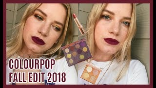 IS IT ANY GOOD? COLOURPOP FALL EDIT 2018 REVIEW & DEMO | KendraCus screenshot 2