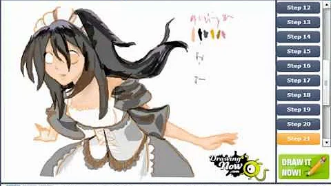 How to draw Misaki Ayuzawa from Kaichou Wa Maid-Sa