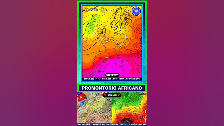 Arriva l'Alta Africana con Caldo in Aumento | #Meteo #Shorts