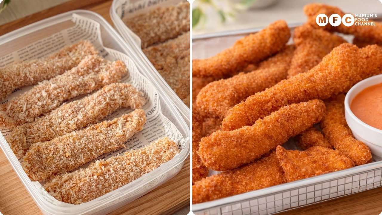 Crispy Chicken Strips Recipe | Ramadan 2026 Iftar Snack | Make & Freeze
