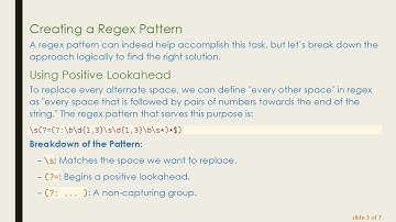 Mastering Regex for Alternate Spaces in Python