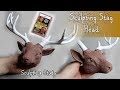 Stag Sculpting with Monsterclay